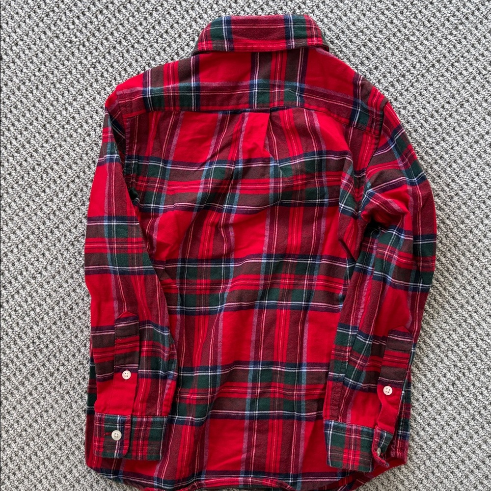 Boys Vineyard Vines holiday plaid - Picture 2 of 3